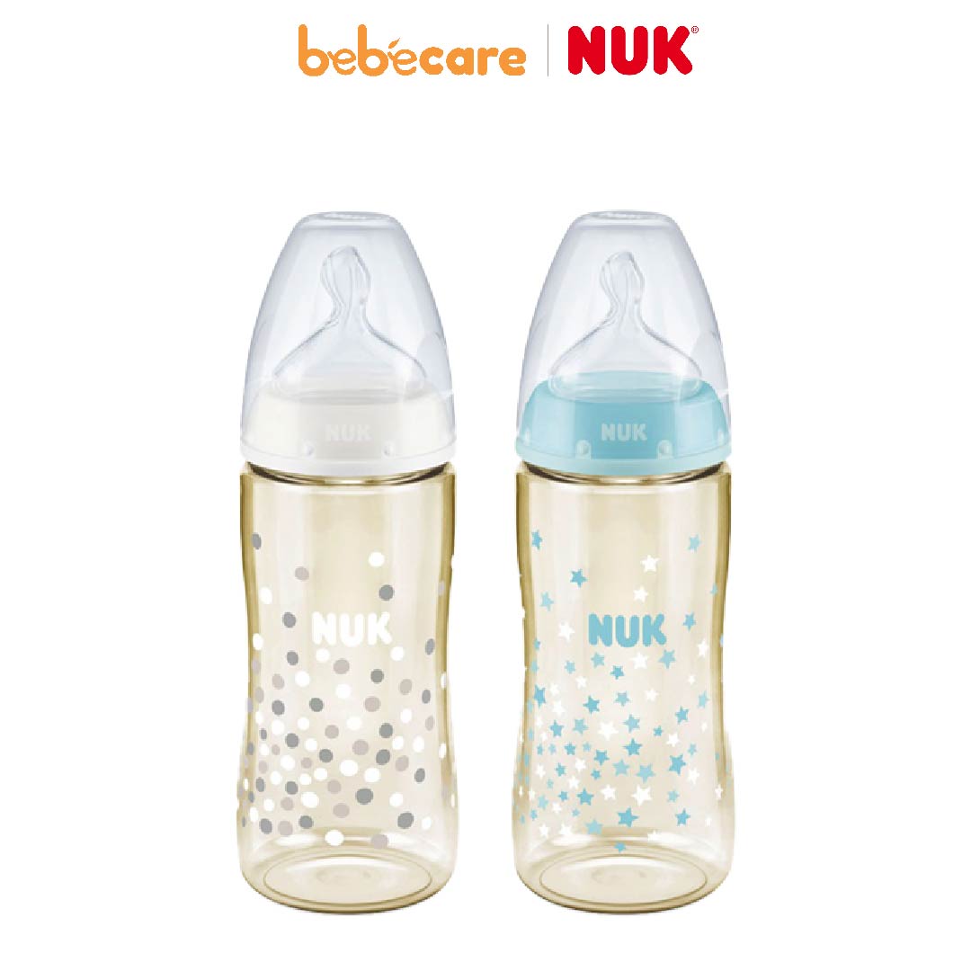 NUK (1080)-Bình Sữa NUK Premium Choice+ PPSU 300ML